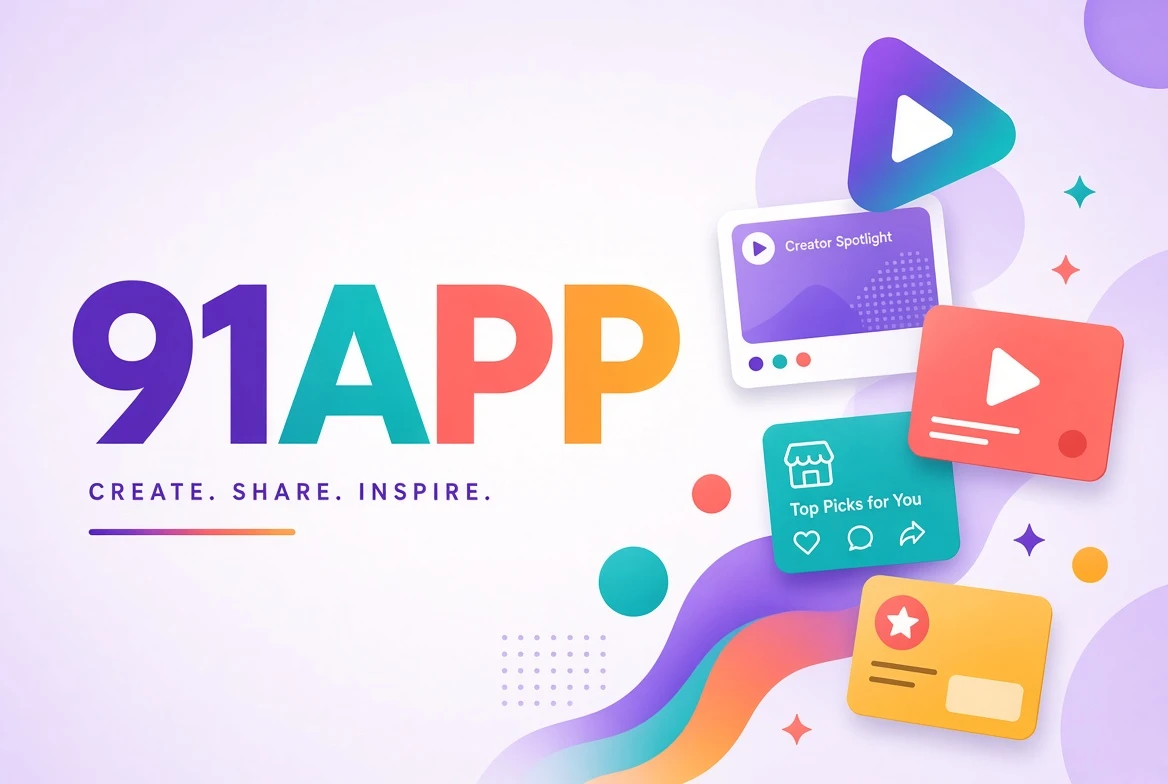 与关于91APP相关的视觉